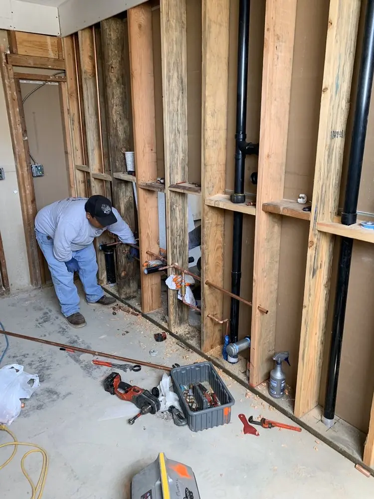 Commercial rough-in plumbing for Trenchless Sewer Repair in Brookhaven Estates
